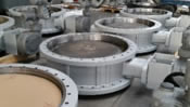 Triple Offset valves for a desalination plant